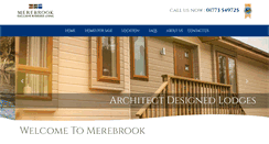 Desktop Screenshot of merebrookliving.com