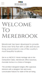 Mobile Screenshot of merebrookliving.com